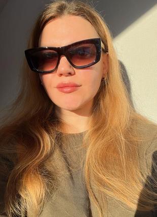 Солнцезащитные очки missoni, мессони, оригинал, коричневые, полный комплект