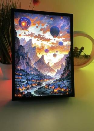 Led-картина «удивительный мир» 🌎