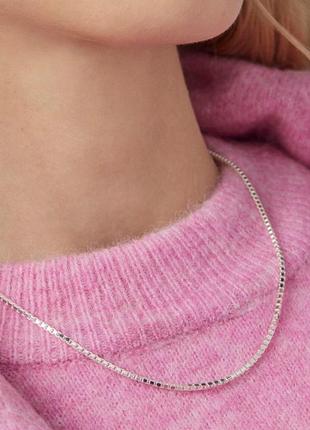 Серебряная цепочка цепочка