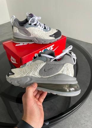 Кросівки nike air max 270 react silver x travis scott cactus jack 4