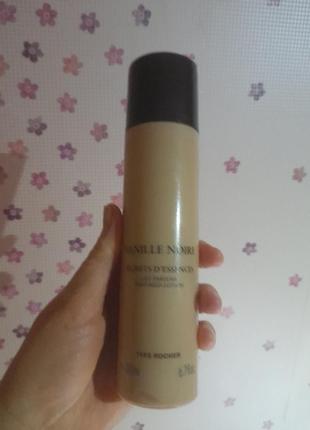 Молочко для тела парфюмовое, vanille noire..200ml. yves rocher