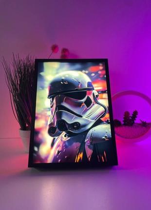 Led-картина «штурмовик»🧑‍🚀
