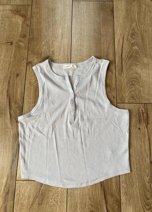 Майка для сну в рубчик