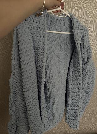 Вʼязаний кардиган