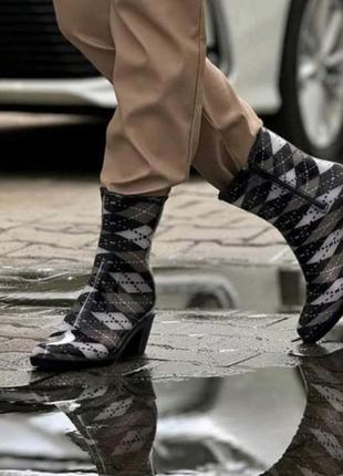 Сапожки женские резиновые