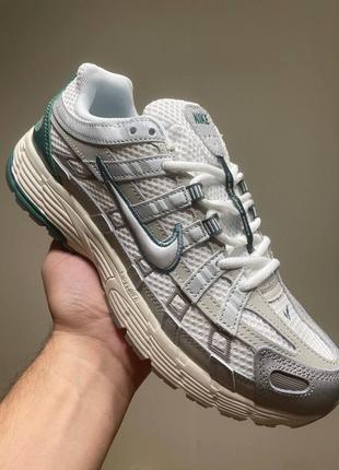 Nike p-6000 white/green