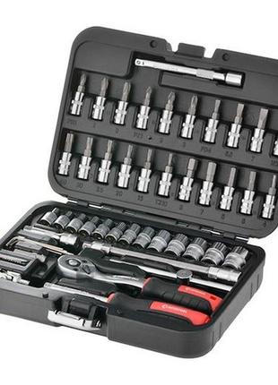 Набір інструменту intertool - 1/4" 46 од. storm