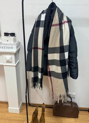 Шарф в стиле burberry