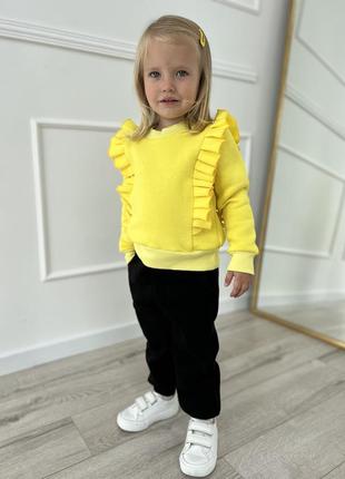 Тепла кофтинка на флісовій основі