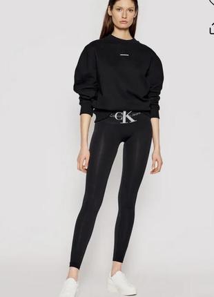 Лосины с высокой посадкой оригинал calvin klein