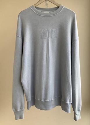 Вареный оверсайз свитшот португальского бренда day paper heracid oversized sweatshirt washed mikuta
