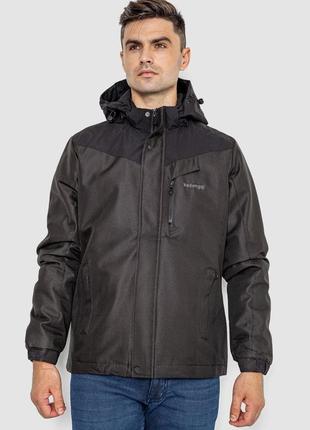 Куртка мужская демисезонная, цвет черный, 214r2012