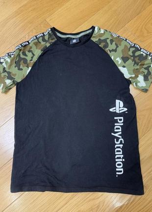 Толстовка черная с военным принтом