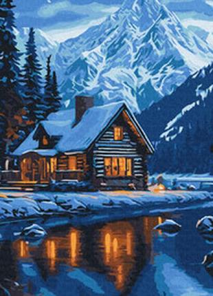 Картина за номерами льодяне дзеркало озера