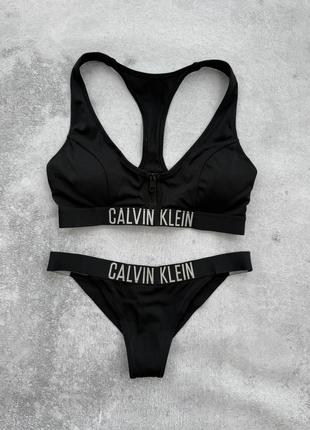 Купальник calvin Jaune klein черный бикини