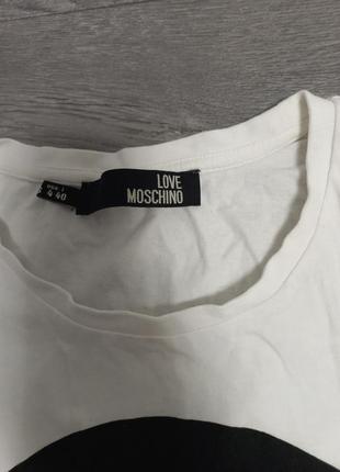 Женская футболка love moschino2 фото