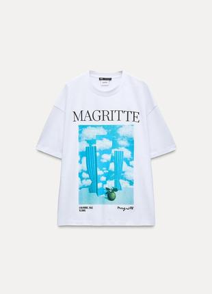 Футболка з принтом «rené magritte»