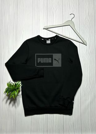 Puma big logo свитшот кофта с красивым дизайном оригинал!