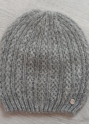 Шапочка на девочку 9-12 мес