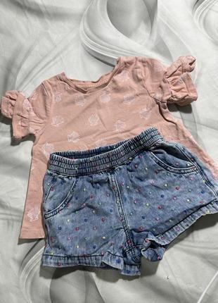 Футболка, шорты