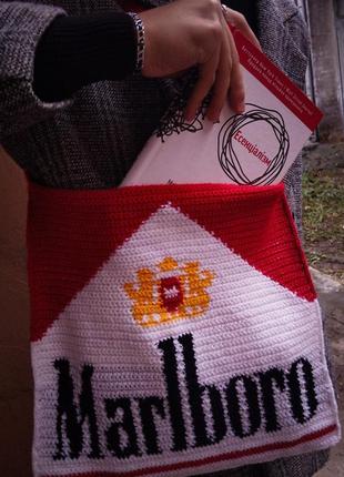 Сумка-шоппер "marlboro"