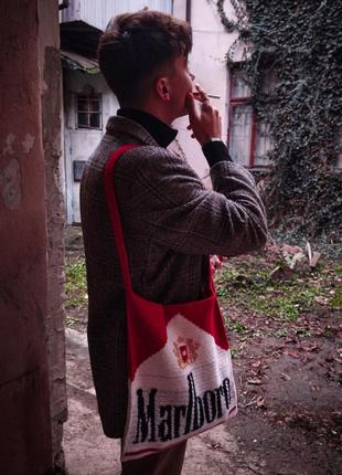 Сумка-шоппер "marlboro"