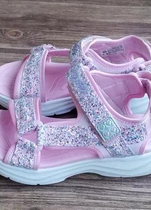 Сандалии skechers glimmer kicks. размер 32.
