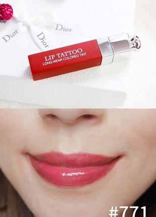 Тінт для губ -dior addict lip tattoo #771 nature berry