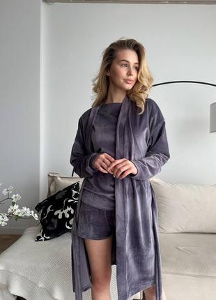 Женская пижама четверка 4 в 1