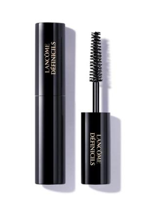 Дорожній розмір 4мл туш lancome définicils high definition для природних вій ланком оригінал