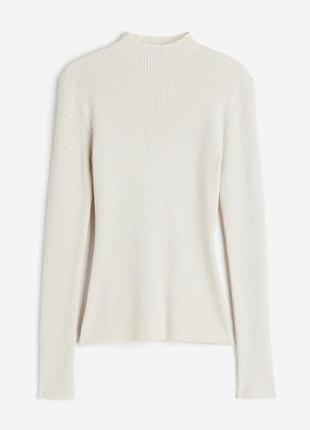 Лонгслив m h&m рубчик