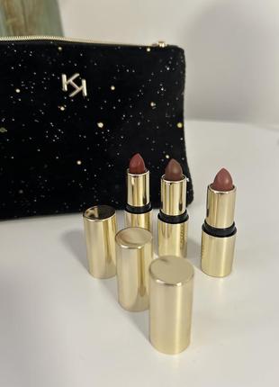 Набор мини помад kiko milano в косметичке