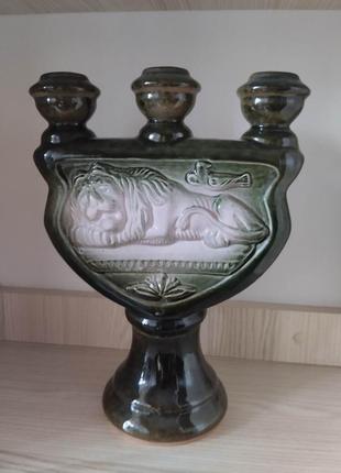 Подсвечник керамика лксф