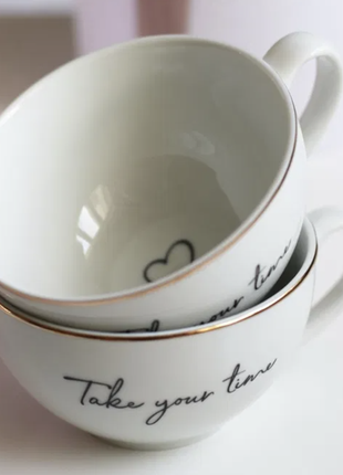 Порцелянова чашка h&m home