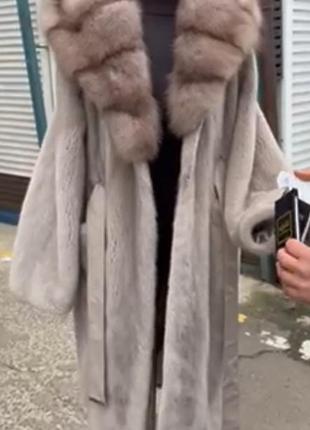 Шикарная норковая шуба ⭐ новинка