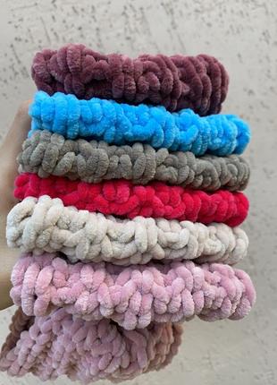 Оксамитова пов'язка, велюрова пов'язка чалма зимова, біла пов'язка чорна пов'язка