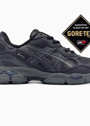 Мужские кроссовки asics gel-nyc black gore-tex v / smb