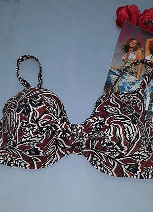 Верх от купальника раздельного бюст чашка 90 с 40 с черный на косточках