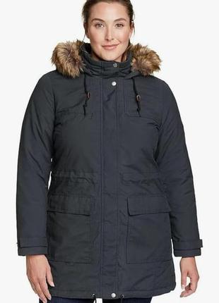 Женская парка/теплая куртка eddie bauer