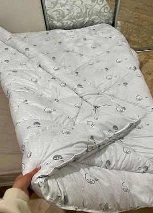 Тепла зимова антиалергенна ковдра cotton