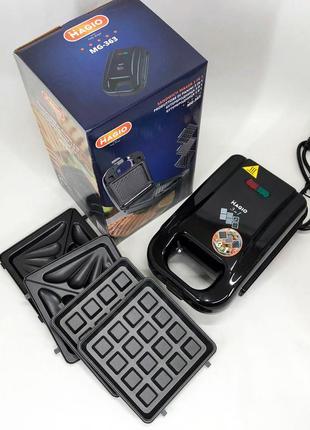 Бутербродниця 4в1, сендвічниця, мультимейкер