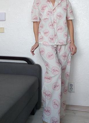 Натуральна піжама палацо🔥🔥🔥