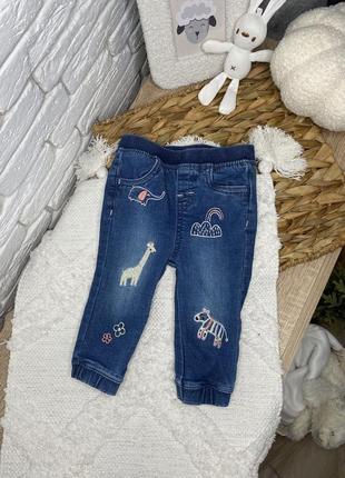 Джинсы на девочку nutmeg
