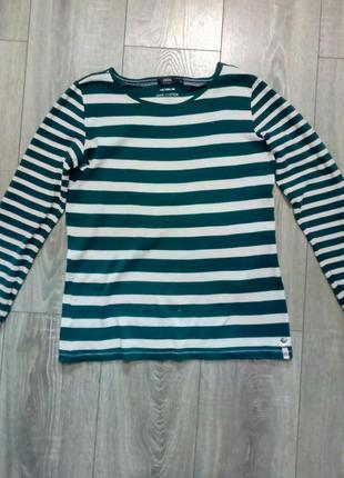 Кофта рeглан лонгслів в полоску 2