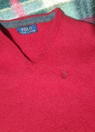 Кофта из шерсти мериноса polo ralph lauren merino wool