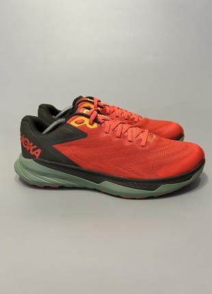 Мужские трейловые беговые кроссовки hoka one one zinal vibram