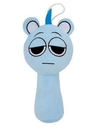 Скай спрункі блакитний м'яка іграшка інкредібокс sprunki toy incredibox skai