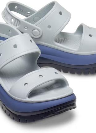Босоніжки, шльопанці крокс crocs mega crush matte, 37, 38, 39, 40