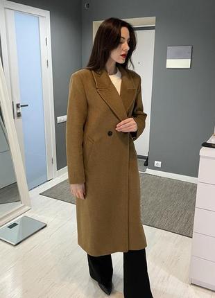 Пальто шерсть zara