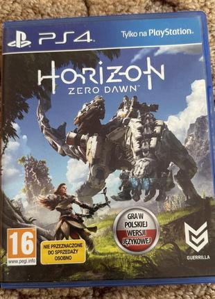 Диск horizon zero davn на ps4